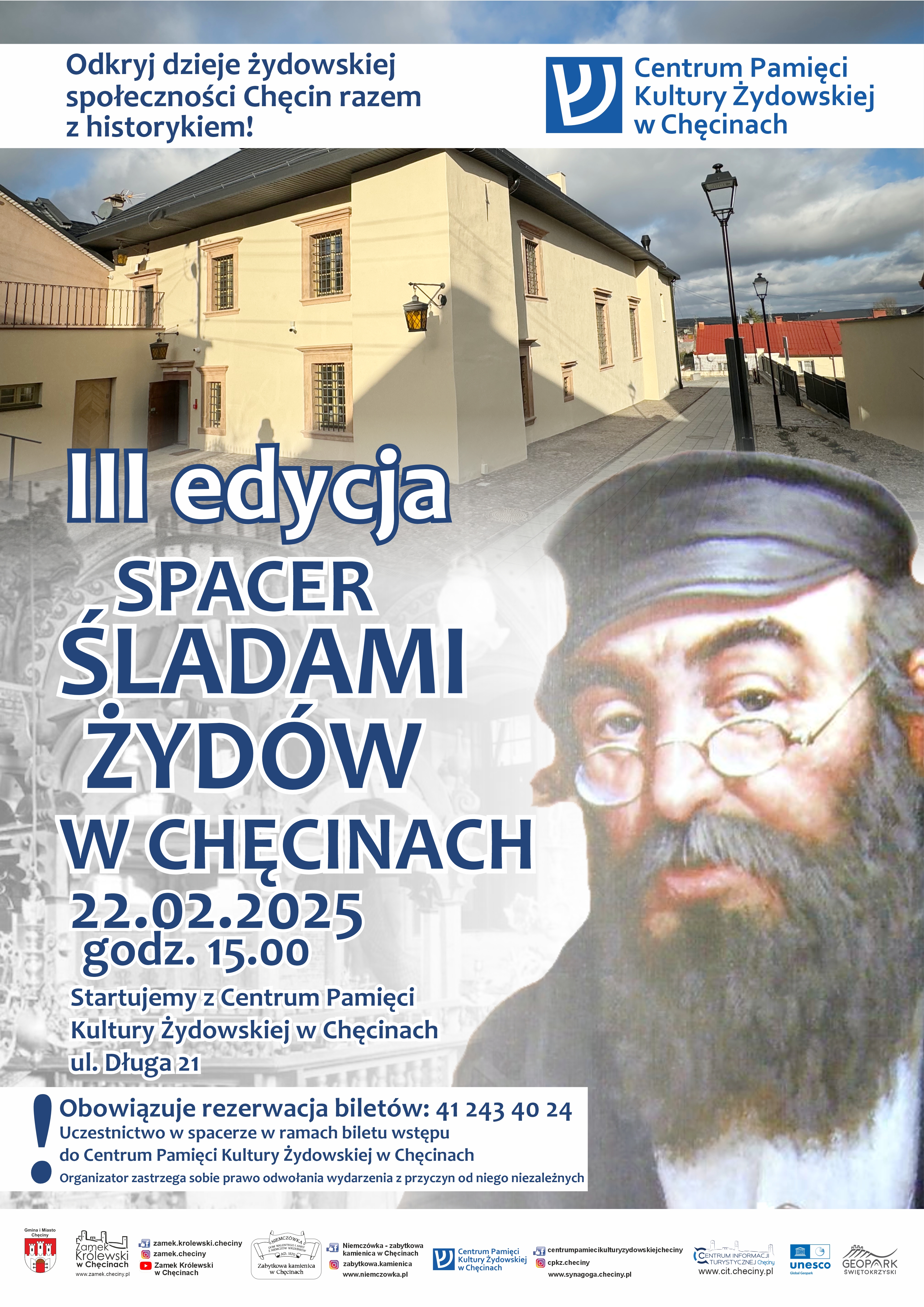 III Edycja Spaceru Śladami Żydów w Chęcinach